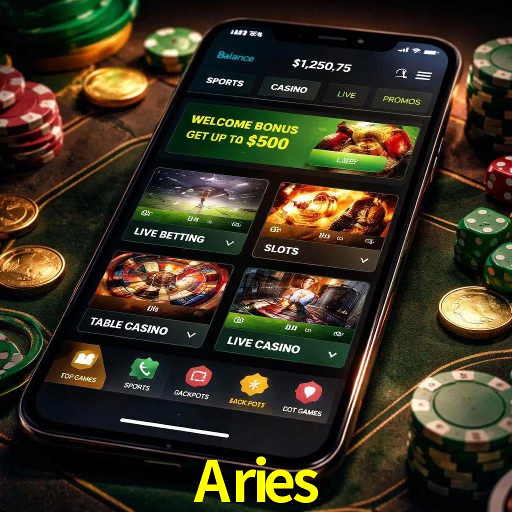 Diseño de juegos móviles Aries para usuarios en México