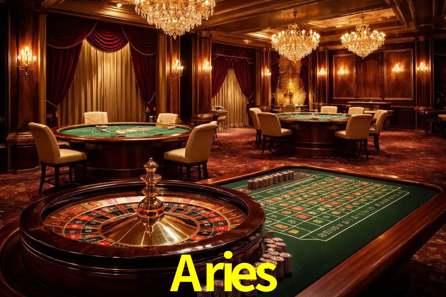 Una escena premium de mesa de casino en vivo con cartas, elementos de ruleta y un ambiente pulido de estudio de transmisión.